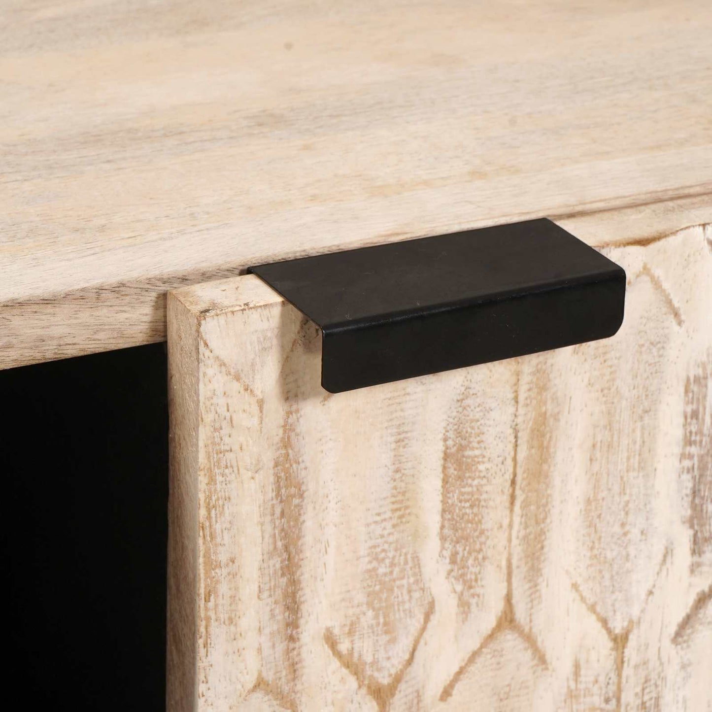 vidaXL Πλαϊνό γραφείο Λευκό Φινίρισμα Καθαρισμού 90 x 33 x 75 εκ