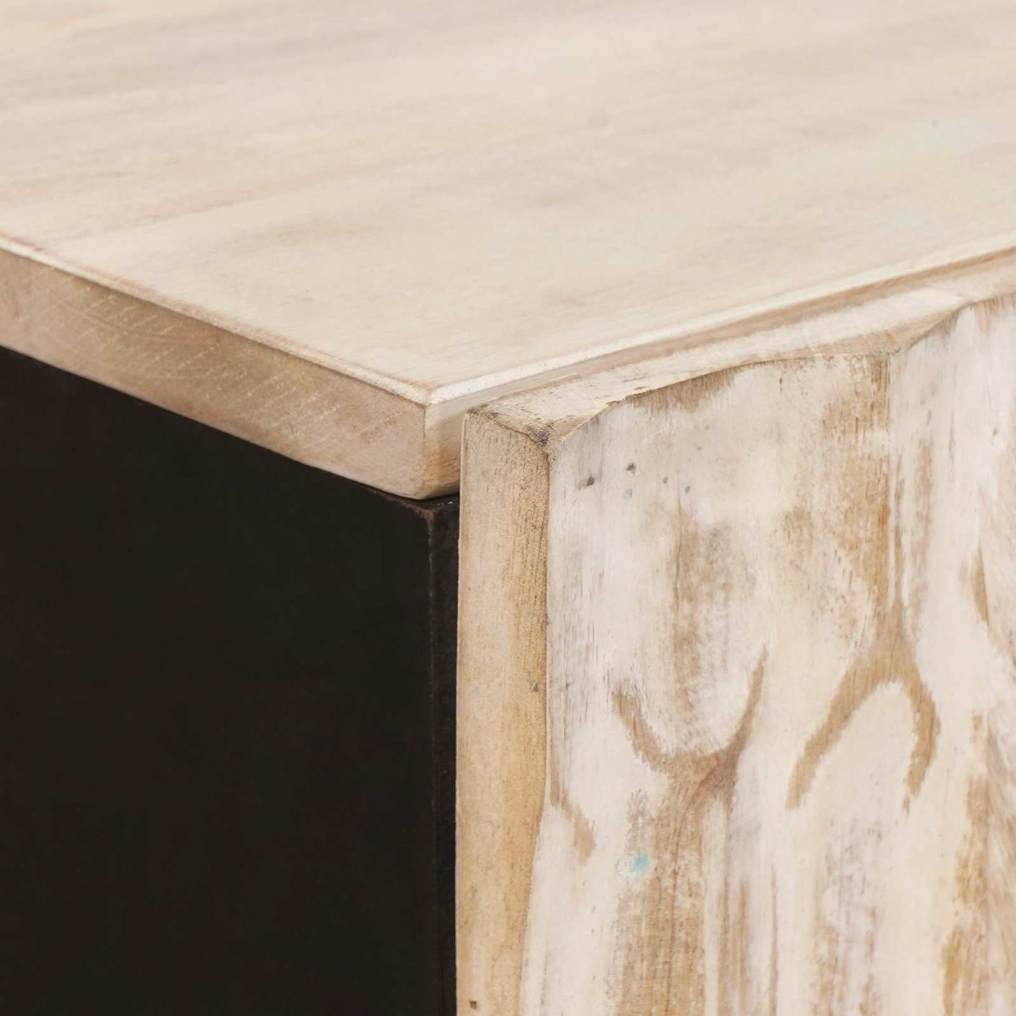 vidaXL Highboard με πόρτα Λευκό Φινίρισμα Καθαρισμού 60 x 33 x 100 εκ.