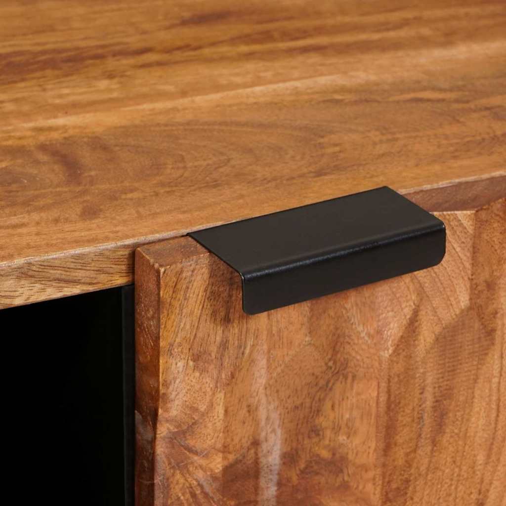 vidaXL Ντουλάπι TV με ράφι Καφέ Φινίρισμα Ακακίας 105 x 33,5 x 46 εκ.