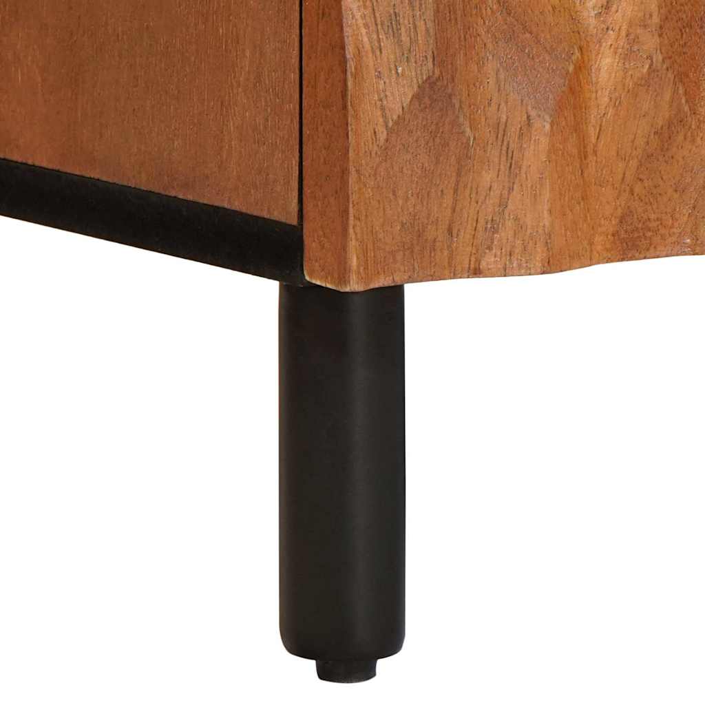 vidaXL Ντουλάπι TV με ράφι Καφέ Φινίρισμα Ακακίας 105 x 33,5 x 46 εκ.