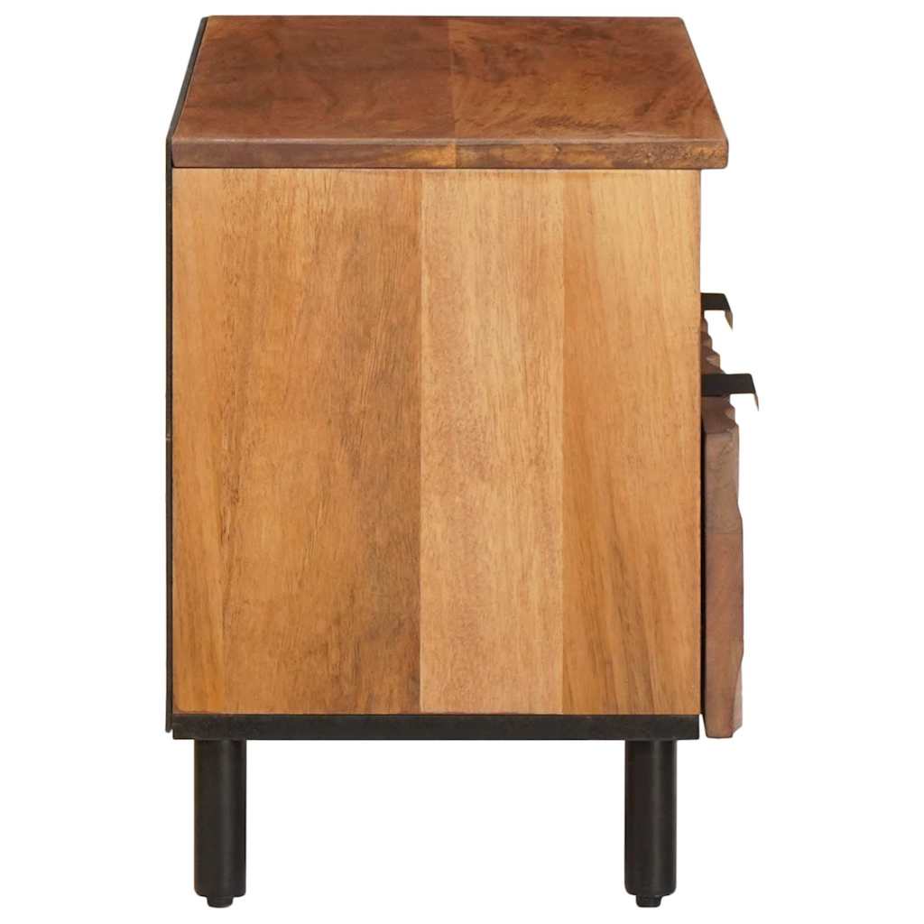 vidaXL Ντουλάπι TV με ράφι Καφέ Φινίρισμα Ακακίας 70 x 33,5 x 46 εκ.