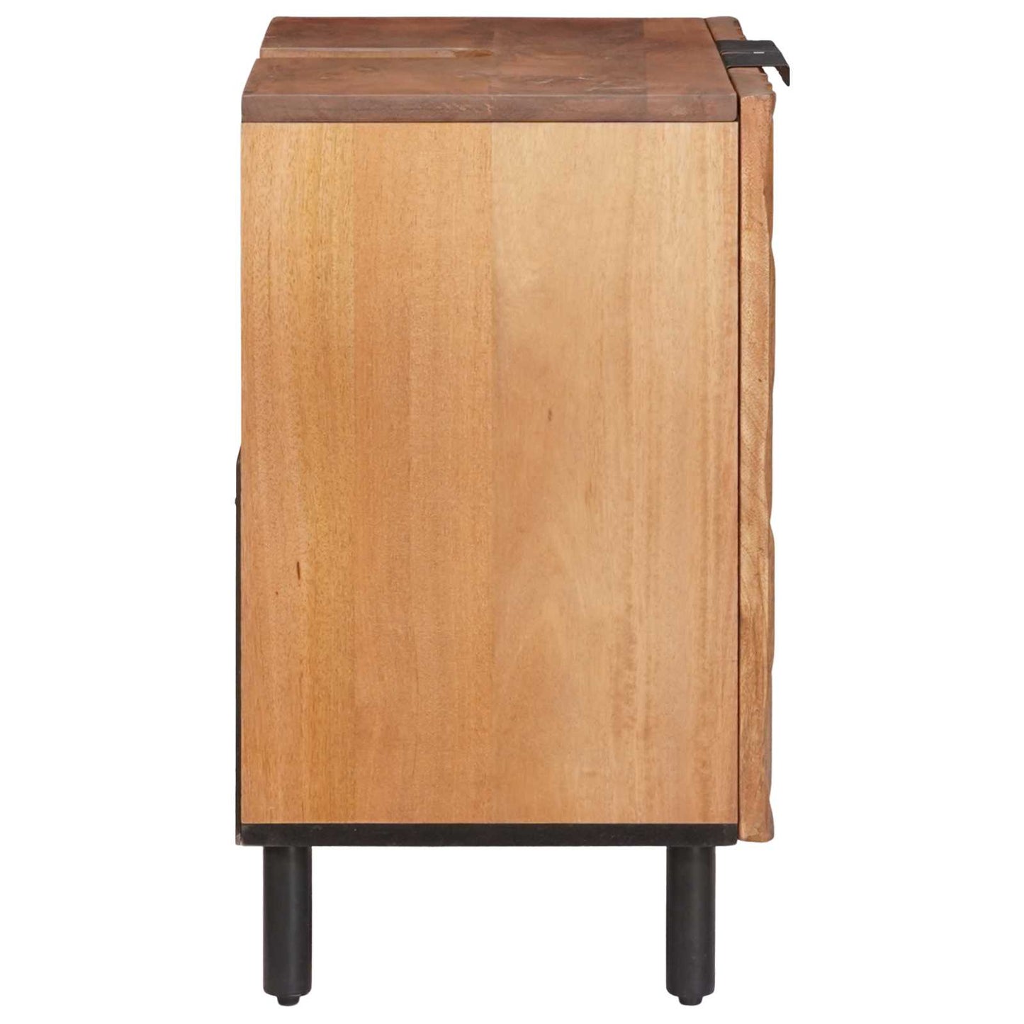 vidaXL Ντουλάπα Νιπτήρα Mπάνιου με ράφι με πόρτα Καφέ 62 x 33 x 58 εκ.