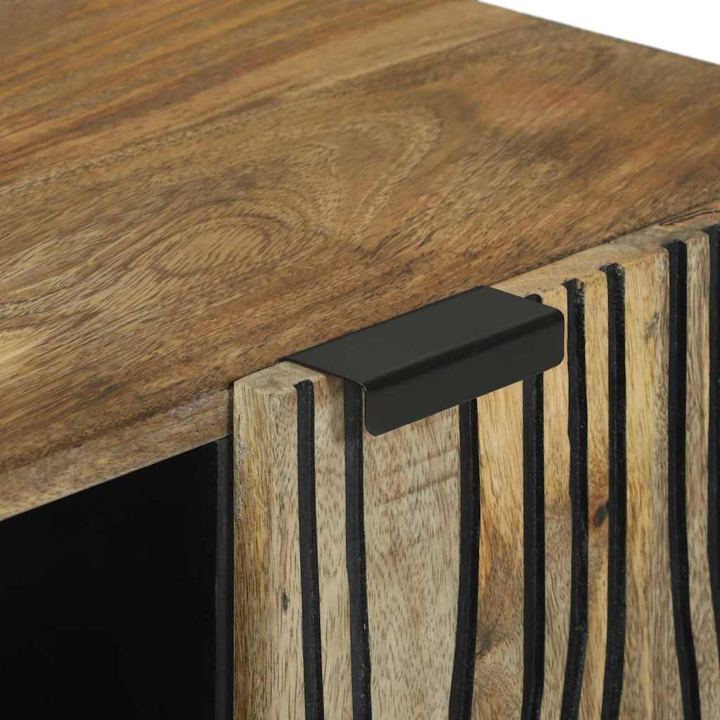 vidaXL Ντουλάπα Τηλεόρασης 105x33.5x46 cm Μασίφ ξύλο μάνγκο