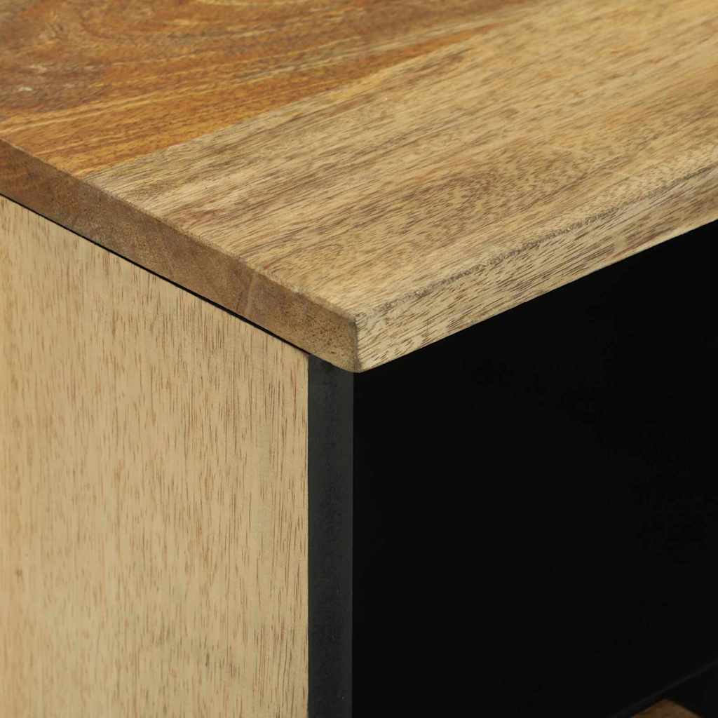 vidaXL ντουλάπα τηλεόρασης 70x33.5x46 cm από μασίφ ξύλο μάνγκο