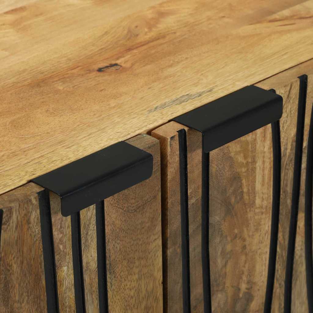 vidaXL Κονσόλα - 60 x 33.5 x 75 εκ., φτιαγμένη από μασίφ ξύλο μάνγκο.