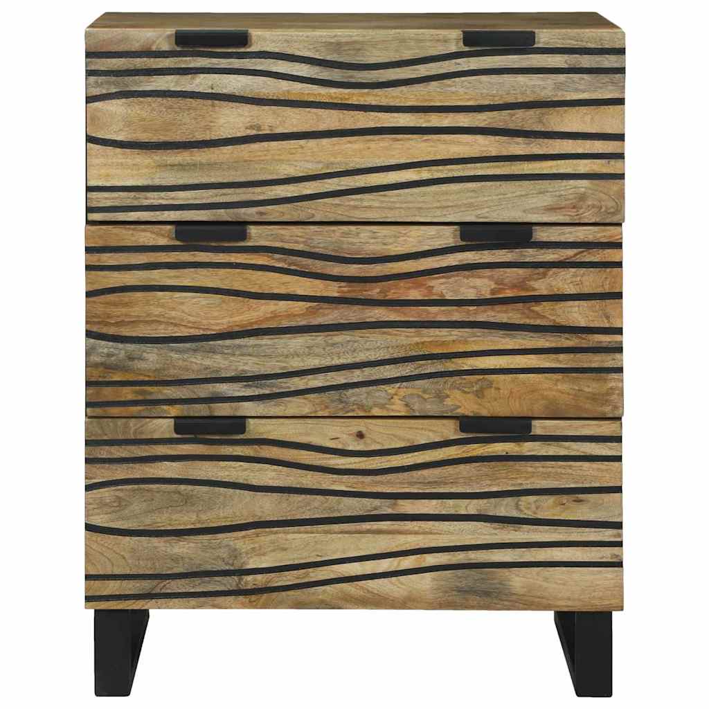 vidaXL Μπουφέ 60x33.5x75 cm από Μασίφ Ξύλο Μάνγκο