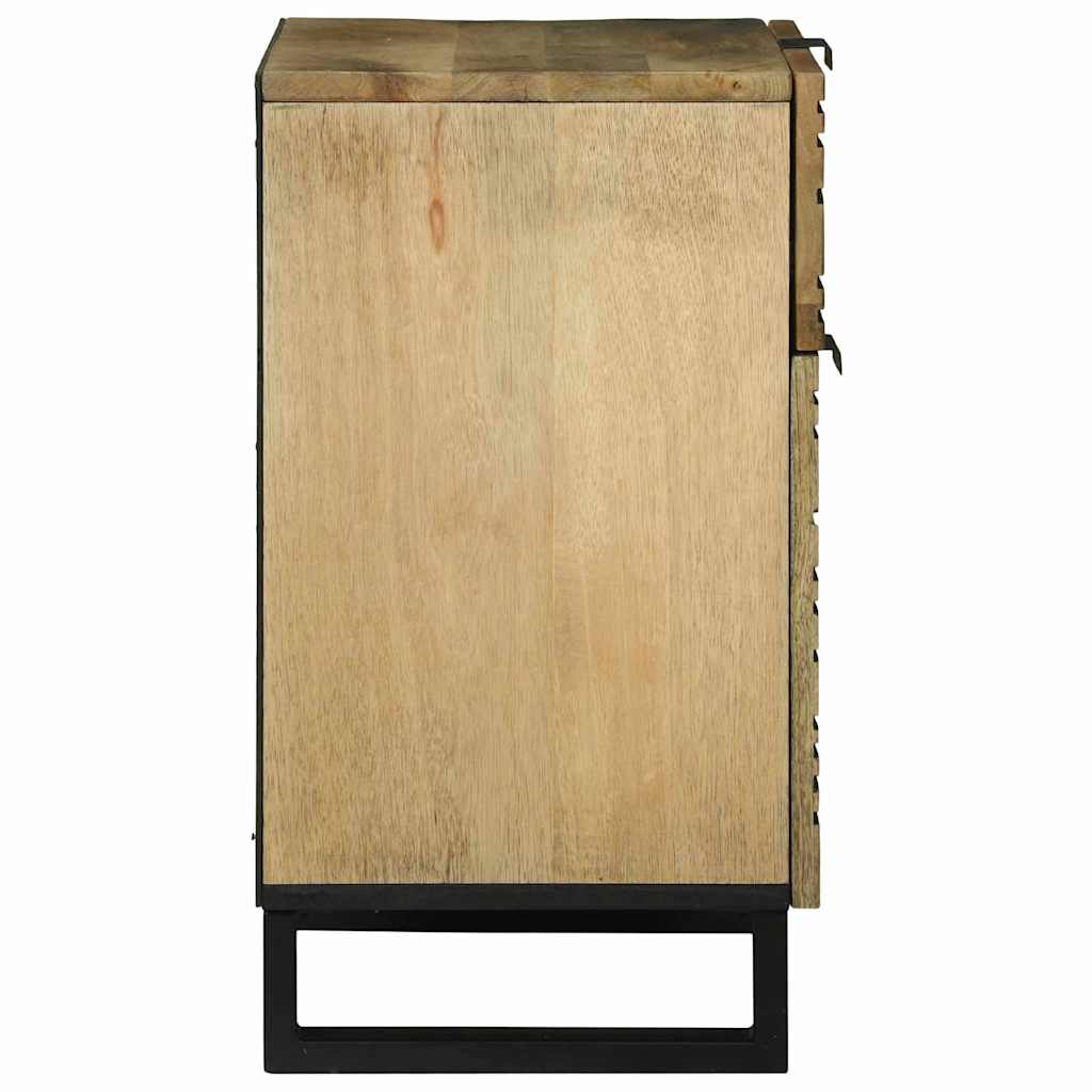 vidaXL Κομοδίνο Φυσικό 50 x 33 x 60 εκ Επεξεργασμένο Ξύλο