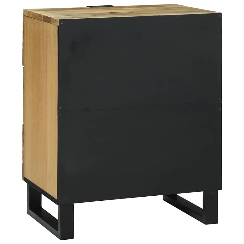vidaXL Κομοδίνο Φυσικό 50 x 33 x 62 εκ. Επεξεργασμένο Ξύλο