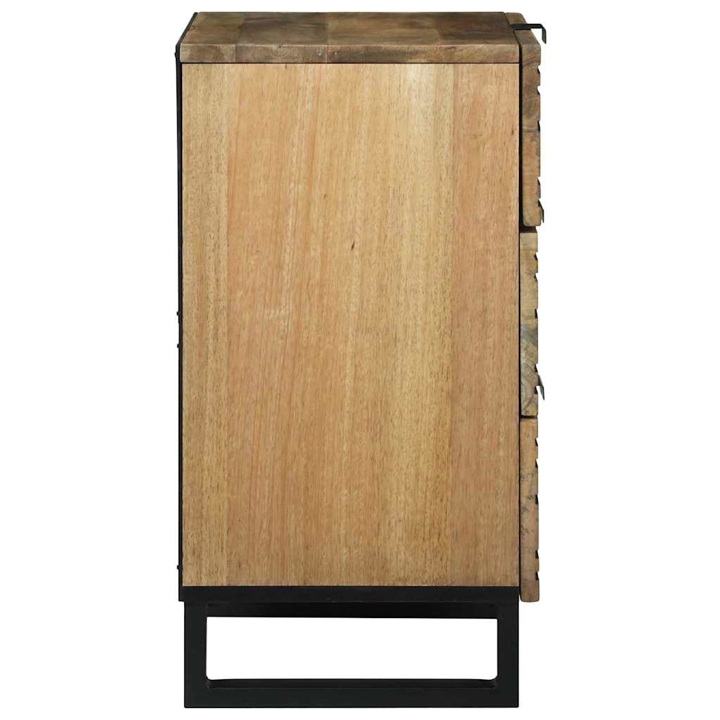 vidaXL Κομοδίνο Φυσικό 50 x 33 x 62 εκ. Επεξεργασμένο Ξύλο