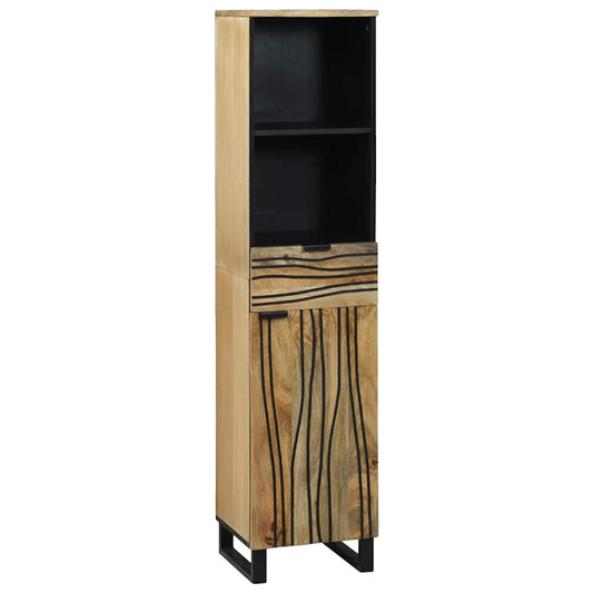 vidaXL Έπιπλο μπάνιου 38x33.5x160 cm από σταχτόξυλο