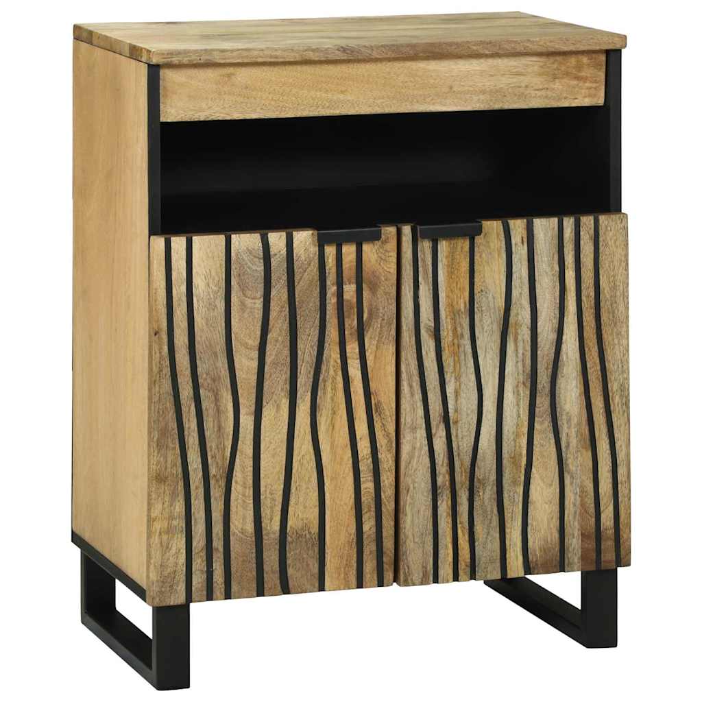 vidaXL Πλαϊνό Γραφείο Καφέ 60 x 33 x 75 cm Μασίφ ξύλο μάνγκο