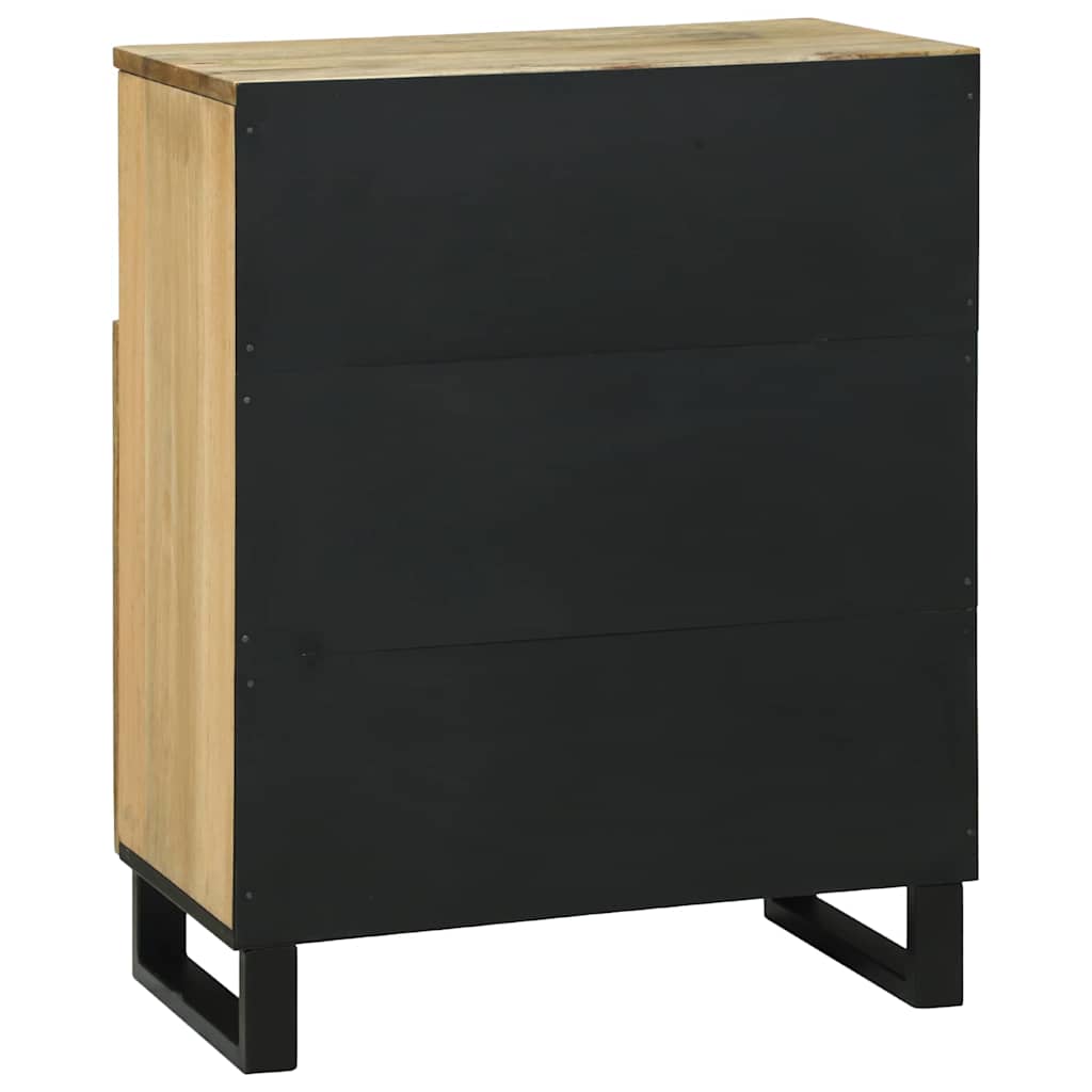 vidaXL Πλαϊνό Γραφείο Καφέ 60 x 33 x 75 cm Μασίφ ξύλο μάνγκο