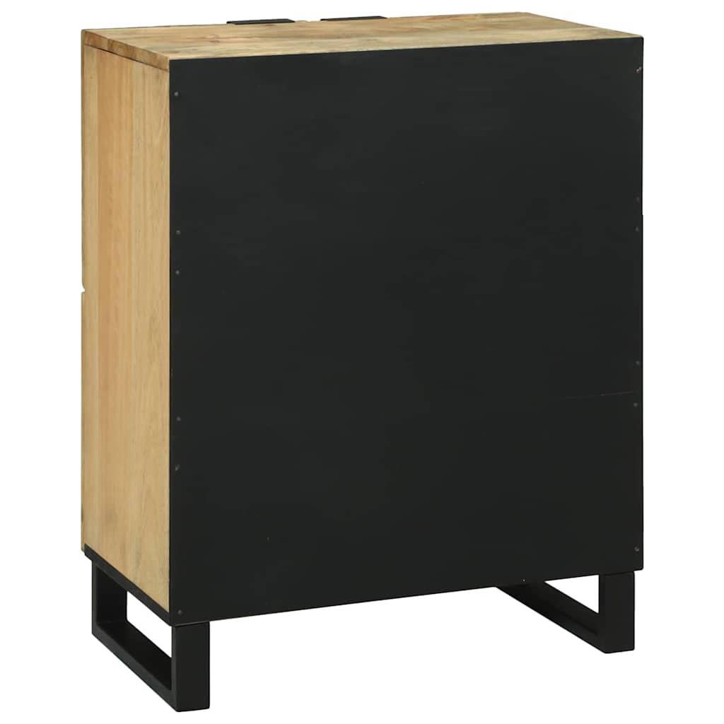 vidaXL Πλαϊνό Γραφείο Καφέ 60 x 33 x 75 cm Μασίφ ξύλο μάνγκο