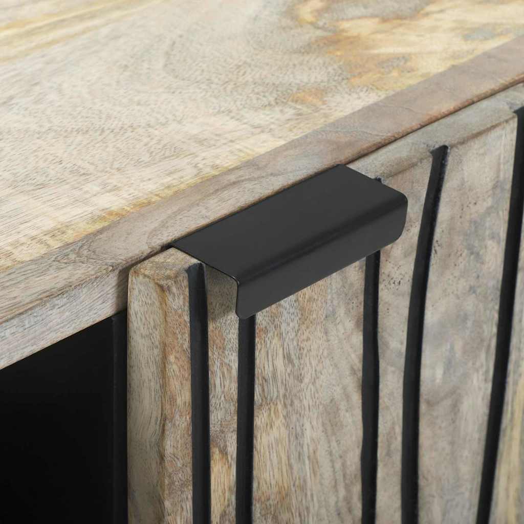 vidaXL Ντουλάπες & ράφια αποθήκευσης μέσων Λευκό και Μαύρο