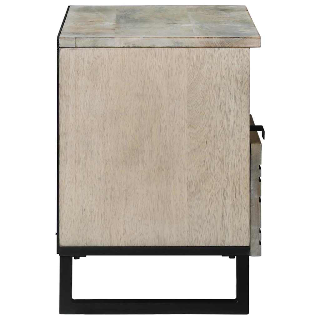 vidaXL Μονάδες TV με συρτάρι Λευκό 80 x 33 x 46 εκ Επεξεργασμένο ξύλο