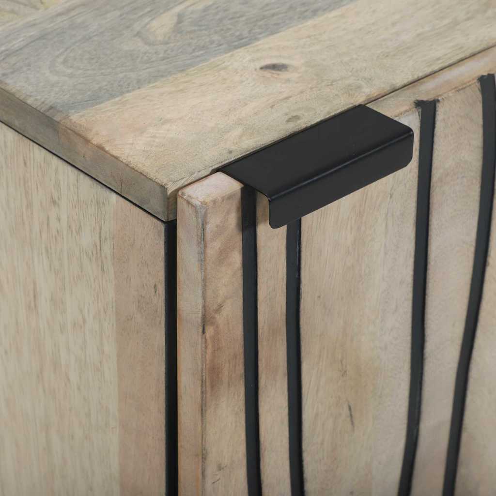 vidaXL Ντουλάπι νιπτήρα με ράφι με αποθήκευση με πόρτα Καστανό 38 x 33.5 x 48 εκ.