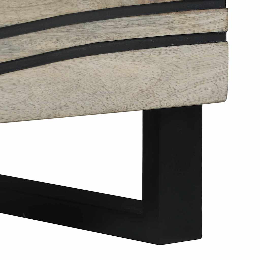 vidaXL Ντουλάπες & ράφια αποθήκευσης μέσων με συρτάρι Λευκό και Μαύρο