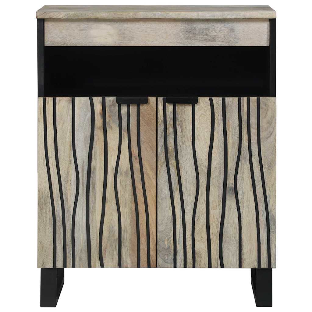 vidaXL Ντουλάπες & ράφια αποθήκευσης μέσων Λευκό και Μαύρο