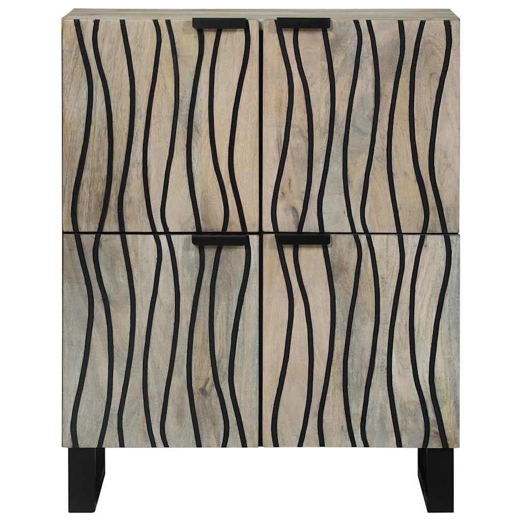 vidaXL Ντουλάπες & ράφια αποθήκευσης μέσων Λευκό και Μαύρο