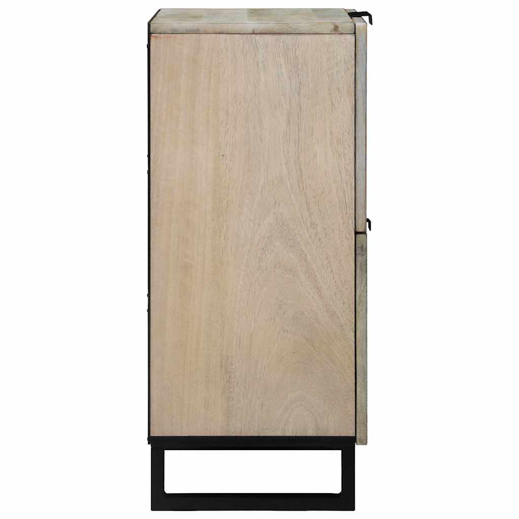 vidaXL Ντουλάπες & ράφια αποθήκευσης μέσων Λευκό και Μαύρο