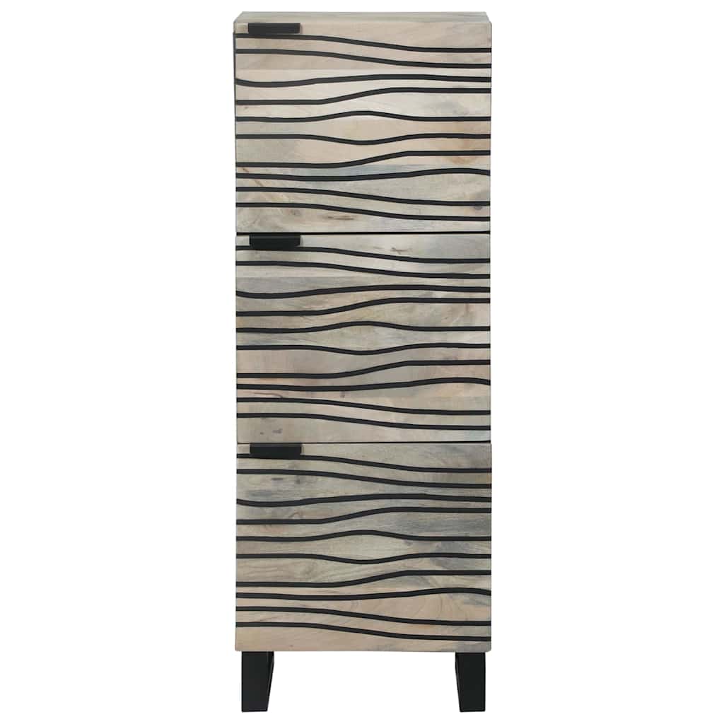 vidaXL Ντουλάπες & ράφια αποθήκευσης μέσων Λευκό και Μαύρο