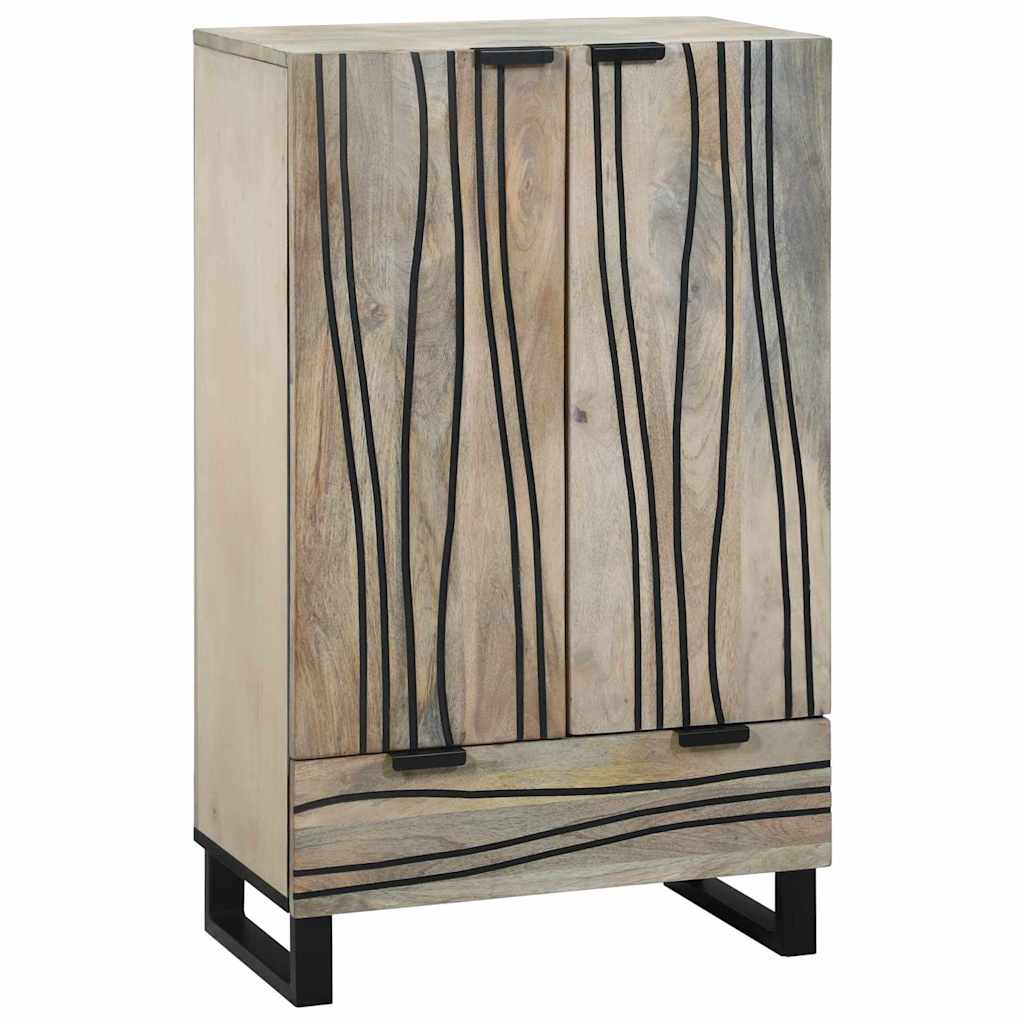 vidaXL Ντουλάπες & ράφια αποθήκευσης μέσων με συρτάρι Λευκό και Μαύρο