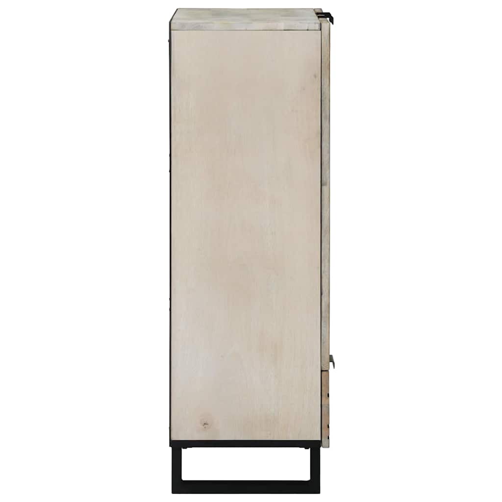 vidaXL Ντουλάπες & ράφια αποθήκευσης μέσων με συρτάρι Λευκό και Μαύρο