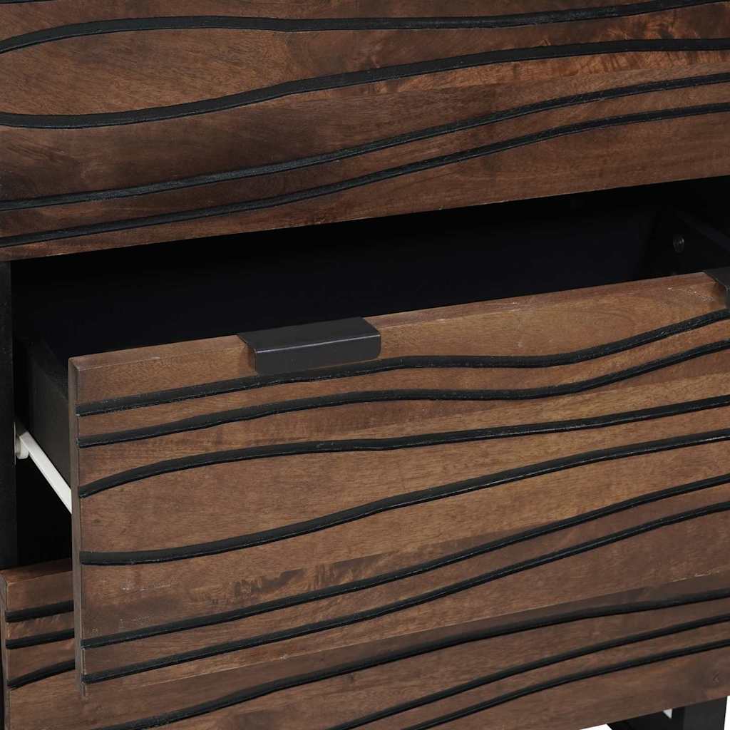 vidaXL Κονσόλα - 60x33.5x75 εκ., φτιαγμένη από στερεό μάνγκο