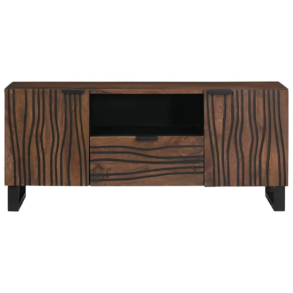 vidaXL Μονάδες TV Καρυδιά 105 x 33 x 46 εκ. Επεξεργασμένο ξύλο
