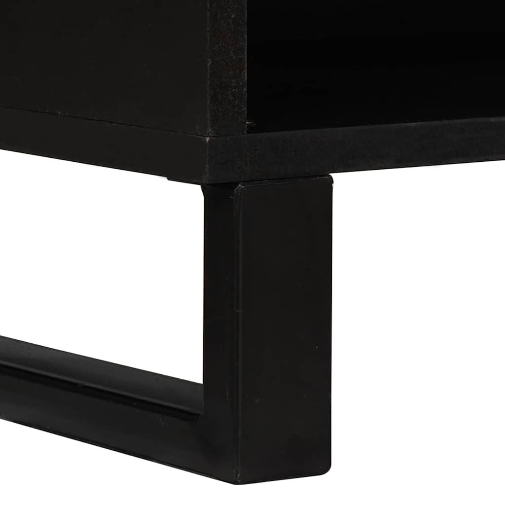 vidaXL Έπιπλο Τηλεόρασης Καφέ 80 x 33 x 46 εκ Μασίφ ξύλο μάνγκο