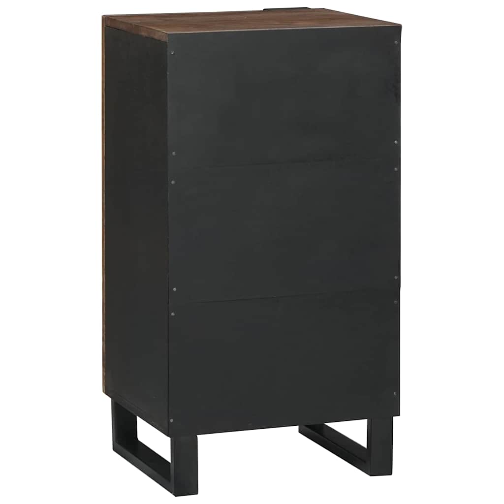 vidaXL Γραφείο Καφέ 40 x 33 x 75 εκ. Μασίφ ξύλο μάνγκο