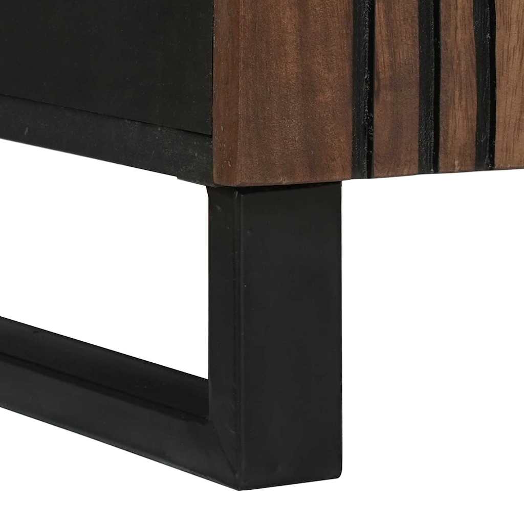 vidaXL Πλαϊνό Γραφείο Καφέ 60 x 33 x 75 cm Μασίφ ξύλο μάνγκο