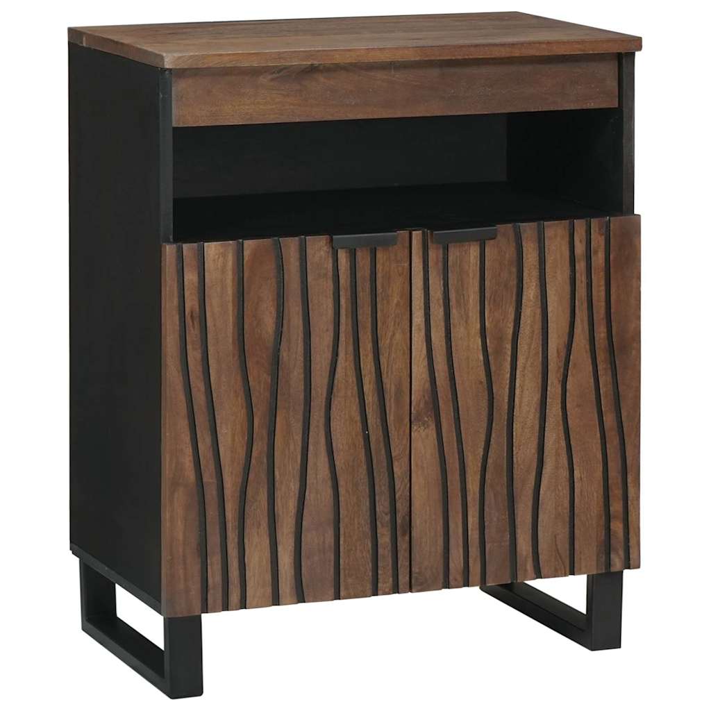 vidaXL Πλαϊνό Γραφείο Καφέ 60 x 33 x 75 cm Μασίφ ξύλο μάνγκο