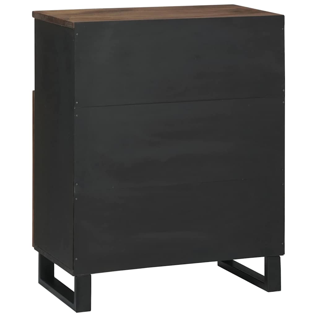 vidaXL Πλαϊνό Γραφείο Καφέ 60 x 33 x 75 cm Μασίφ ξύλο μάνγκο