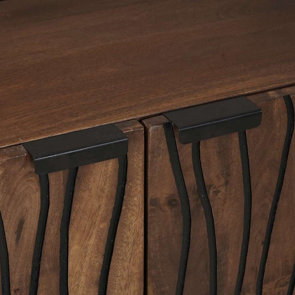 vidaXL Ντουλάπες & ράφια αποθήκευσης μέσων Καφέ 60 x 33.5 x 75 εκ.