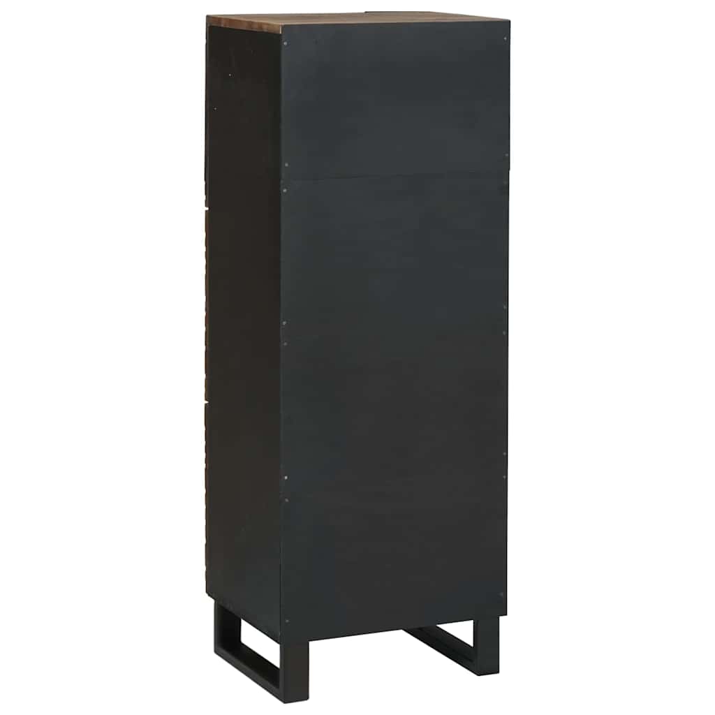 vidaXL Highboard Καφέ 40 x 33 x 110 εκ Μασίφ ξύλο μάνγκο