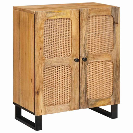 vidaXL Πλαϊνό γραφείο Καφέ 60 x 33 x 75 cm Στερεό ξύλο μάνγκο