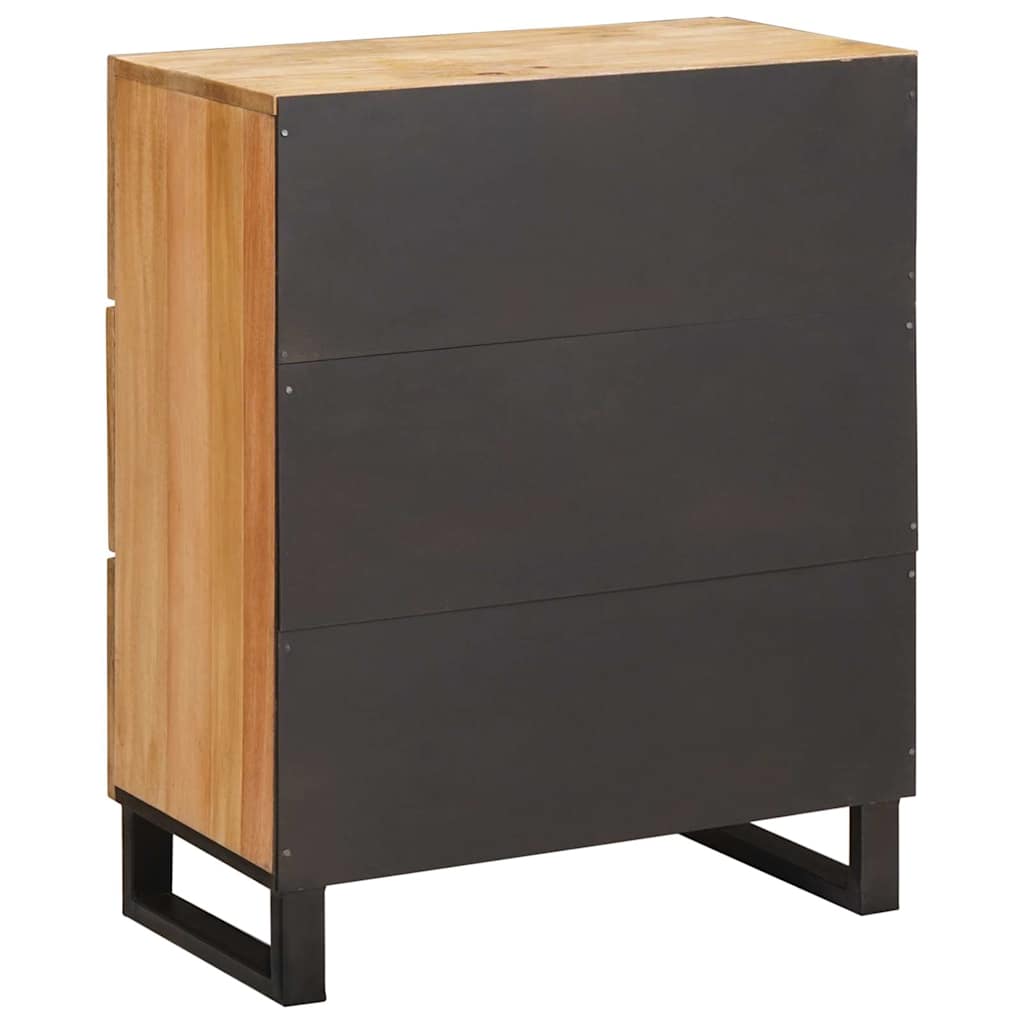 vidaXL Πλαϊνό γραφείο Καφέ 60 x 33 x 75 cm Στερεό ξύλο μάνγκο