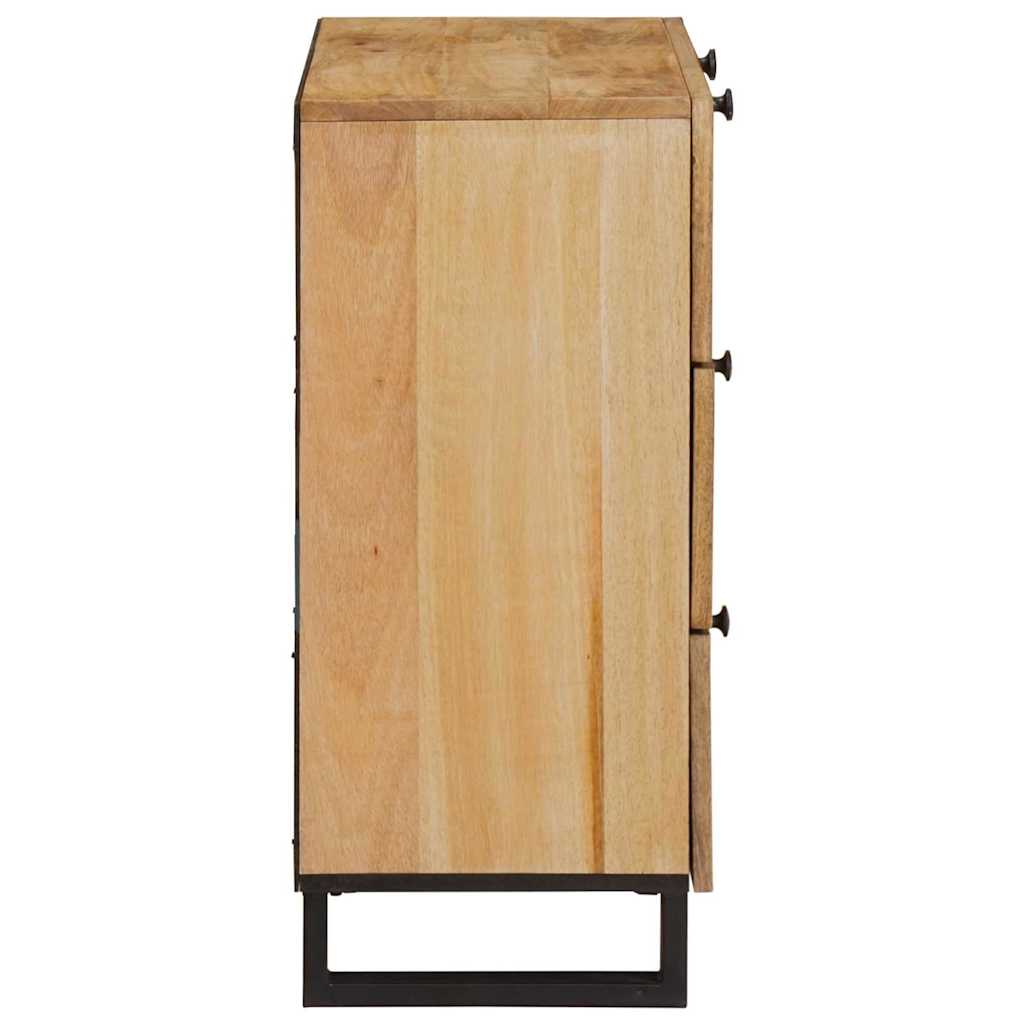 vidaXL Πλαϊνό γραφείο Καφέ 60 x 33 x 75 cm Στερεό ξύλο μάνγκο