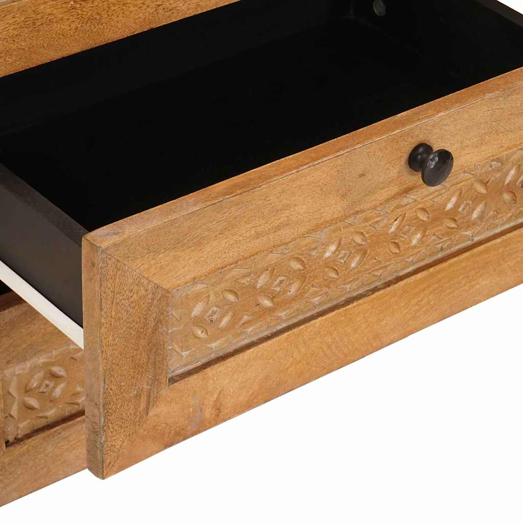 vidaXL Κομοδίνο Ανοιχτό καφέ 50 x 33 x 60 εκ Μασίφ ξύλο μάνγκο