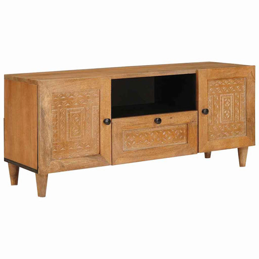vidaXL Μονάδες TV Ανοιχτό καφέ 105 x 33 x 46 εκ. Επεξεργασμένο ξύλο