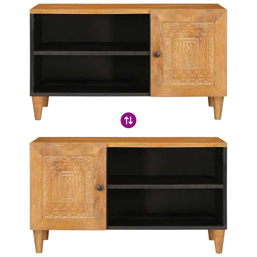 vidaXL Μονάδες TV Ανοιχτό καφέ 80 x 33 x 46 εκ Επεξεργασμένο ξύλο