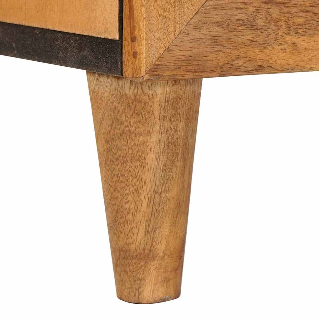 vidaXL Ντουλάπι Μπάνιου με συρτάρι Ανοιχτό καφέ 38 x 33.5 x 160 εκ