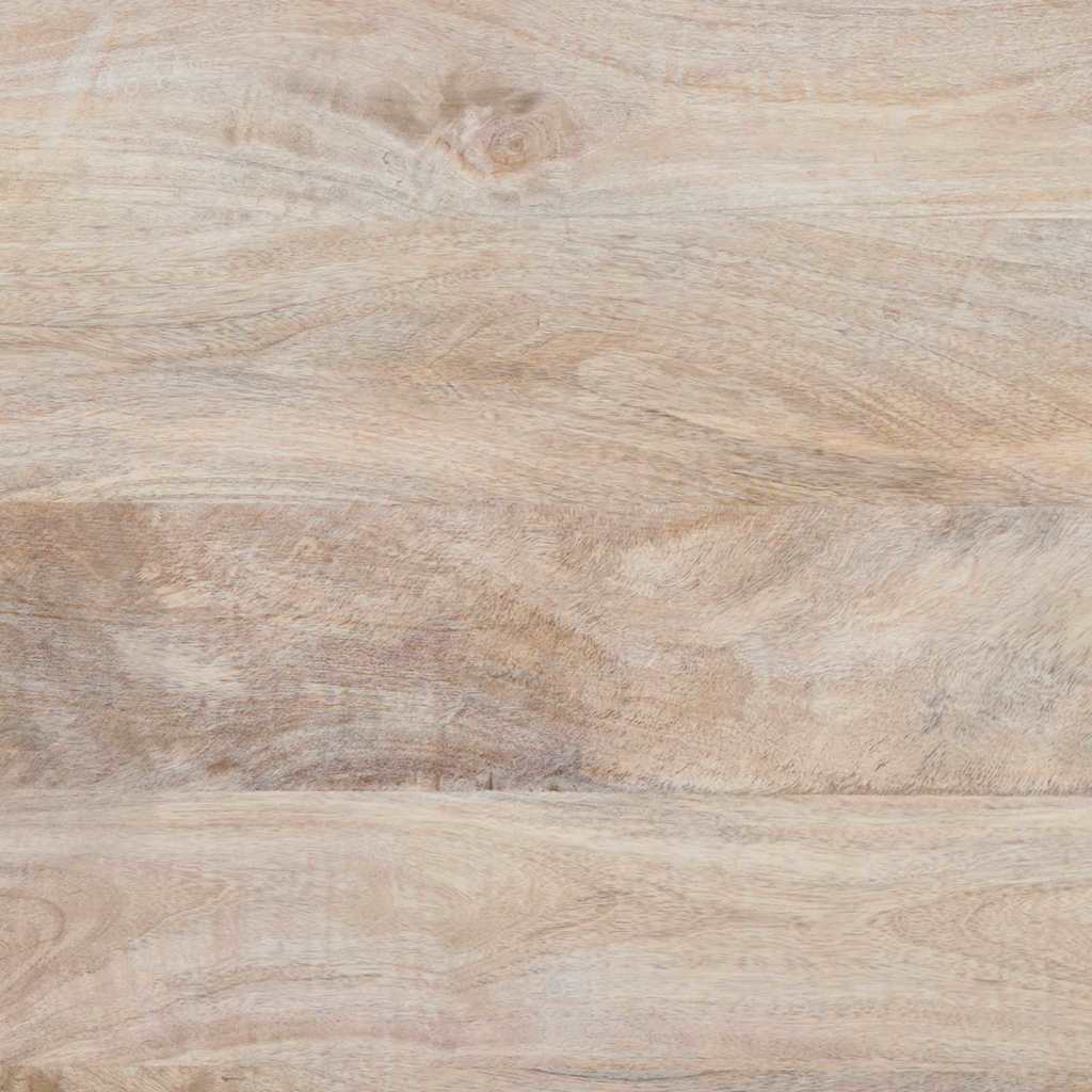 vidaXL Κομοδίνο 2 pcs Μπεζ 40 x 33 x 46 εκ. Μασίφ ξύλο μάνγκο