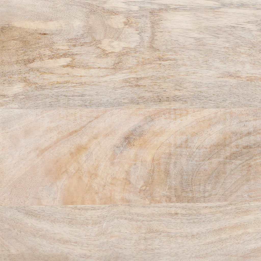 vidaXL Τραπεζάκι σαλονιού Μπεζ 100 x 54 x 40 εκ Μασίφ ξύλο μάνγκο
