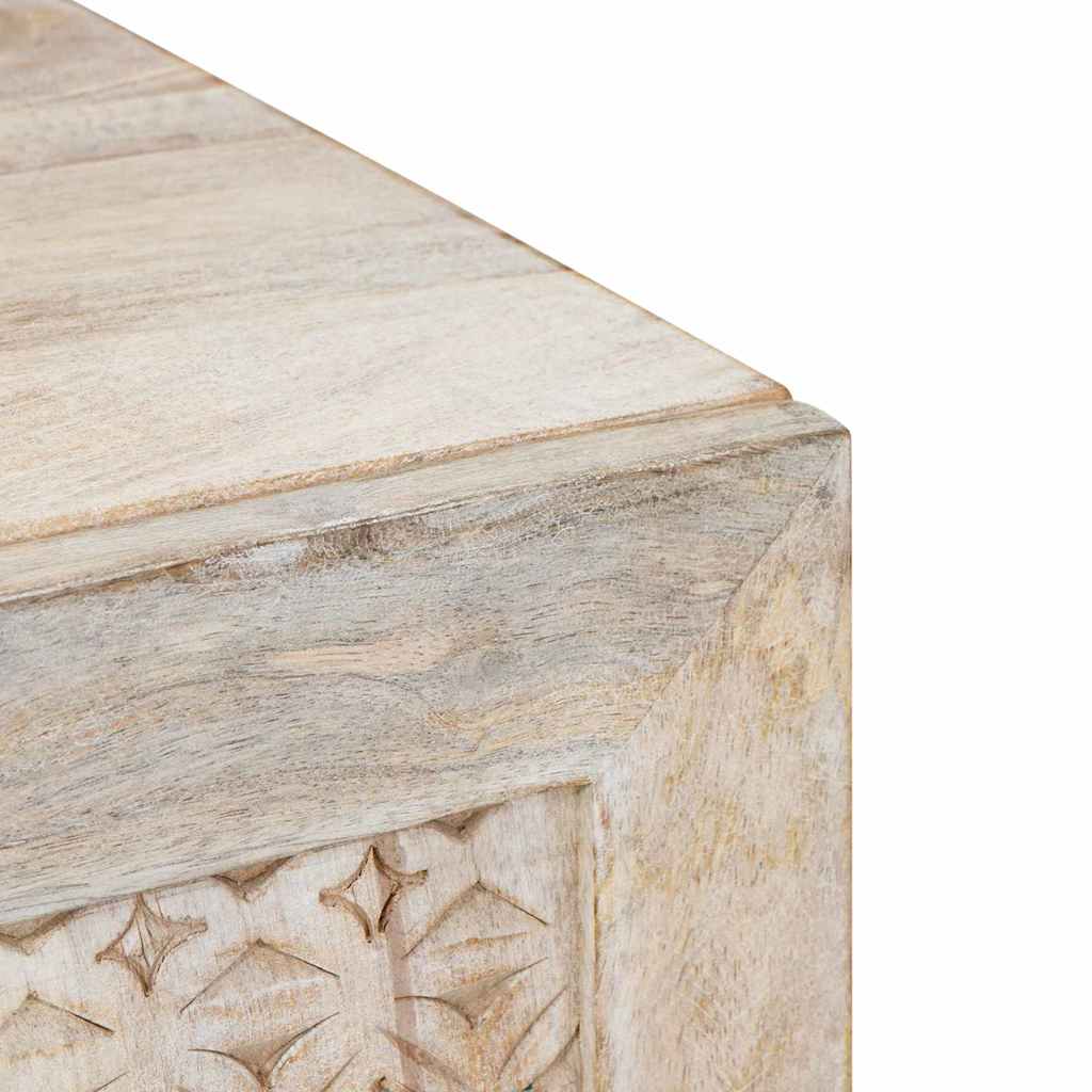vidaXL Μονάδες TV με ράφι Λευκό 80 x 33 x 46 εκ Επεξεργασμένο ξύλο