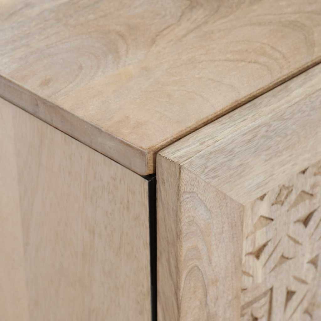 vidaXL Πλαϊνό γραφείο Λευκό 33.5 x 40 x 75 εκ