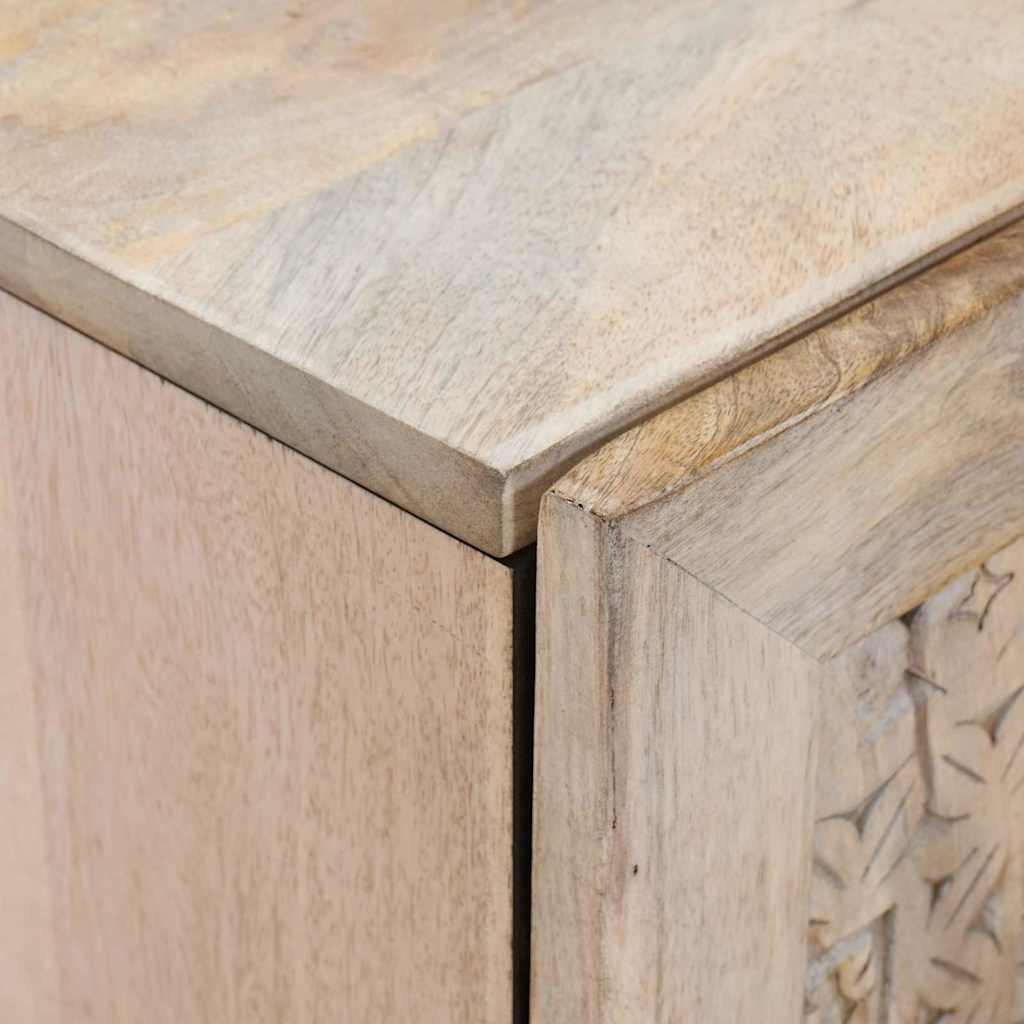 vidaXL Πλαϊνό γραφείο Λευκό 33.5 x 90 x 75 εκ