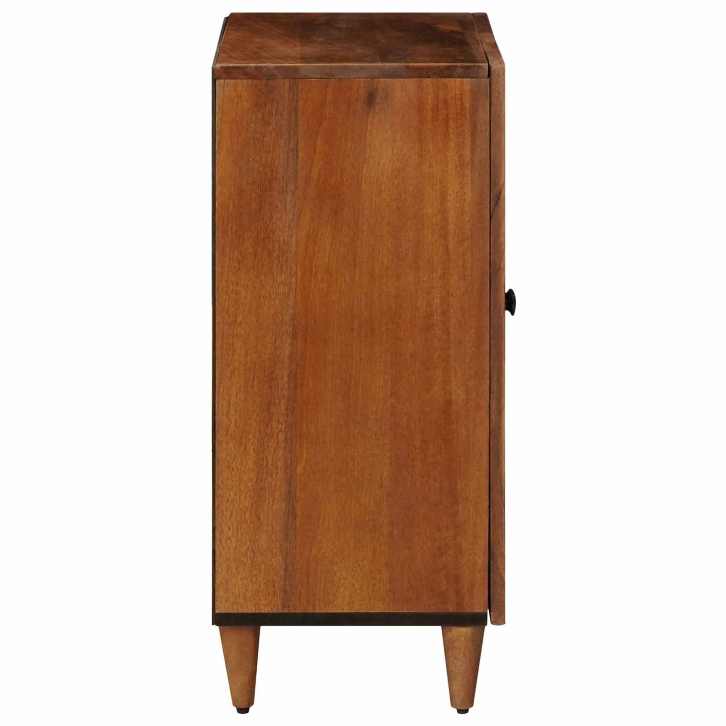 vidaXL Πλαϊνό γραφείο Καρυδιά 60 x 33 x 75 cm Στερεό ξύλο μάνγκο