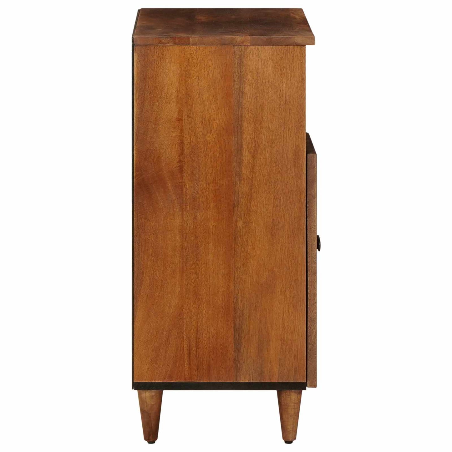 vidaXL Πλαϊνό γραφείο Καρυδιά 60 x 33 x 75 cm Στερεό ξύλο μάνγκο